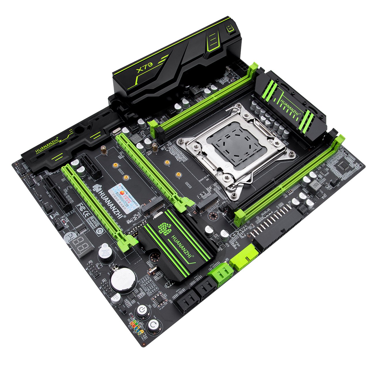 Płyta główna Huananzhi X79 GREEN 2.49, V3.1, s2011, Intel X79, PCI-Ex16 (HX79GREENV2.49) 2