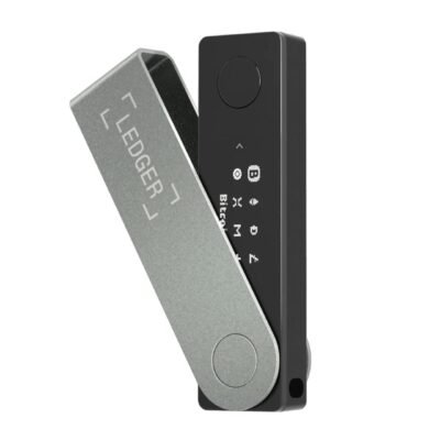 Portfel sprzętowy do kryptowalut Ledger Nano X Onyx Black 2025 (LNXOB)