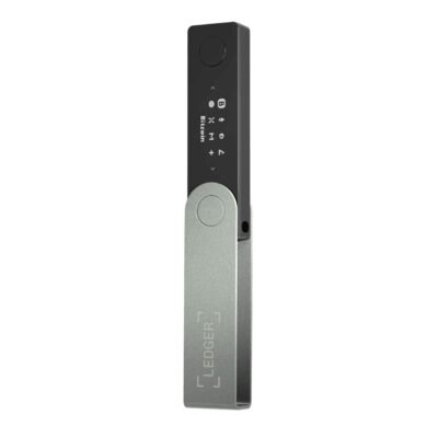 Portfel sprzętowy do kryptowalut Ledger Nano X Onyx Black 2025 (LNXOB) 2