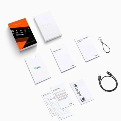 Portfel sprzętowy do kryptowalut Ledger Nano X Onyx Black 2025 (LNXOB) 4