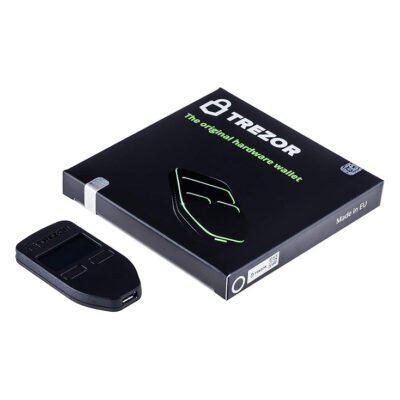 Portfel kryptowalutowy Trezor Model One Czarny (B00R6MKDDE) 7