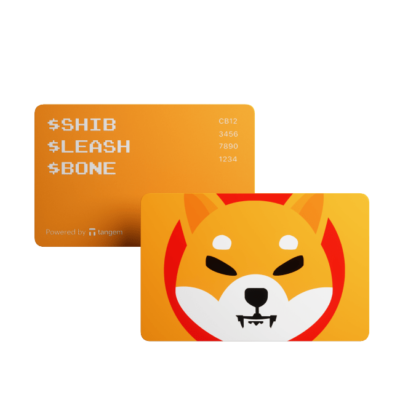 Portfel kryptowalutowy Tangem 1.0 x Shiba Inu Wallet zestaw 3 kart (TG128X3-S) 3