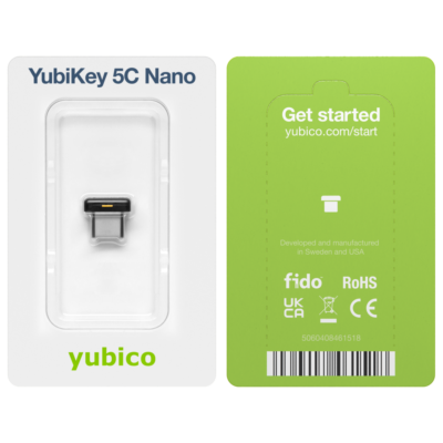 Klucz zabezpieczający Yubico Yubikey 5C Nano USB Type-C (683071) 6