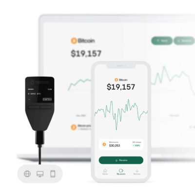 Portfel kryptowalutowy Trezor Model Safe 3 Stellar Silver (TMS3SS) 4