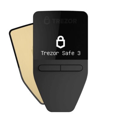 Portfel kryptowalutowy Trezor Model Safe 3 Solar Gold (TMS3SG)