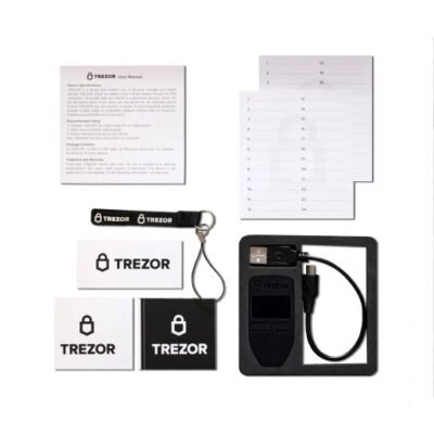 Portfel kryptowalutowy Trezor Model One Czarny (B00R6MKDDE) 8