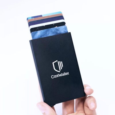 Etui na karty CoolWallet z ochroną RFID Czarny 2