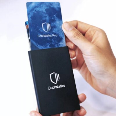 Etui na karty CoolWallet z ochroną RFID Czarny 3