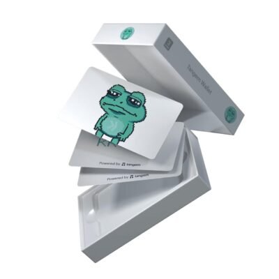 Portfel kryptowalutowy Tangem 2.0 x Kroak Wallet zestaw 3 kart (TG-KROAK)