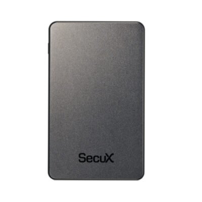 Portfel kryptowalutowy SecuX Neo‑X Premium Metallic Edition z dwoma płytkami mnemonicznych fraz, Bluetooth i USB‑C 4