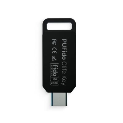 Klucz sprzętowy SecuX PUFido Clife Key USB Type-C zestaw 2 sztuk (B0F32FWR2N-2) 4