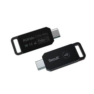Klucz sprzętowy SecuX PUFido Clife Key USB Type-C zestaw 2 sztuk (B0F32FWR2N-2) 2