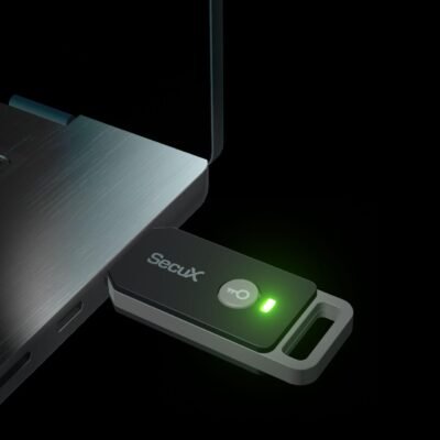 Klucz sprzętowy SecuX PUFido Clife Key USB Type-C zestaw 2 sztuk (B0F32FWR2N-2) 8