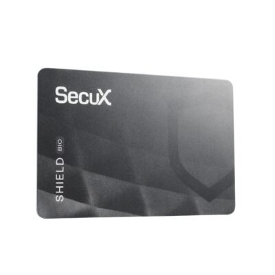 Biometryczny portfel kryptowalutowy SecuX Shield BIO z odciskiem palca (B0CSS772MB) 5