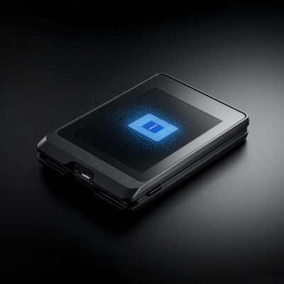 Portfel kryptowalutowy SecuX W10 z dotykowym ekranem Czarny 12