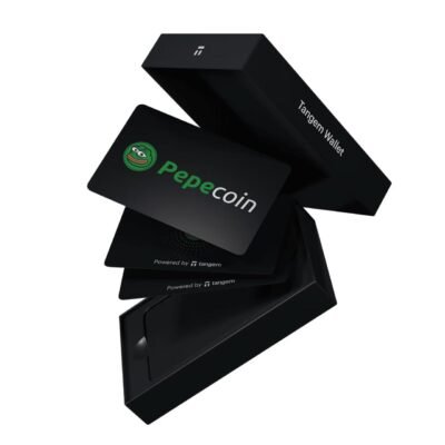 Portfel kryptowalutowy Tangem 2.0 x Pepecoin Wallet zestaw 3 kart (TG-PEPE)