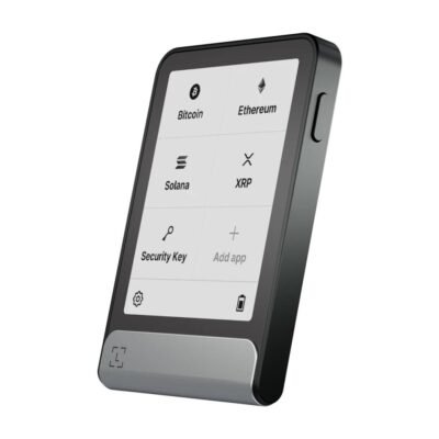 Portfel sprzętowy do kryptowalut Ledger Flex Graphite (LDGRFLXG)