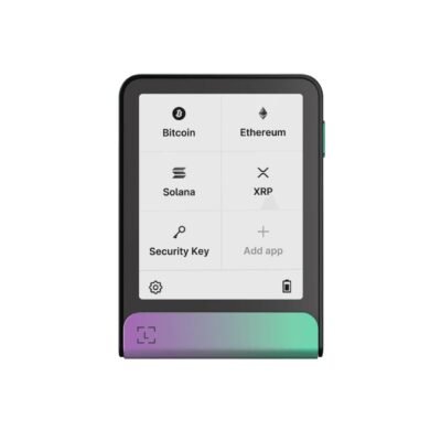 Portfel sprzętowy do kryptowalut Ledger Flex Solana Edition z etui Custom Magnet Folio + 50 USD w SOL 3