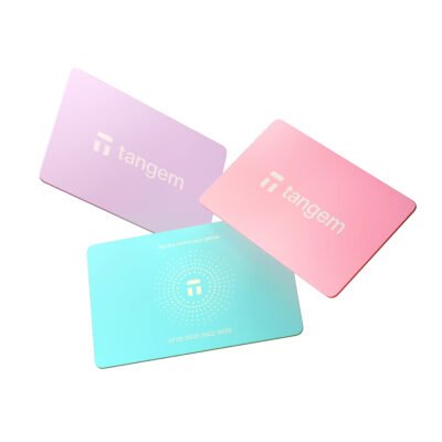 Portfel kryptowalutowy Tangem 2.0 x Blush Sky Wallet zestaw 3 kart (TG-SUMMER1)