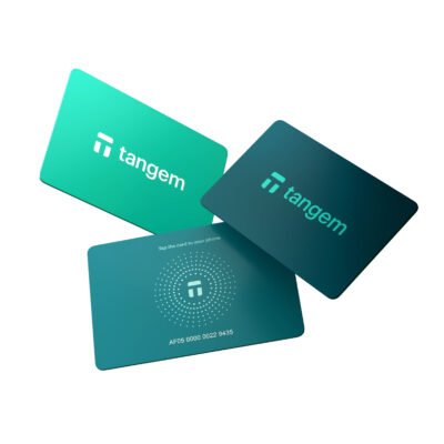 Portfel kryptowalutowy Tangem 2.0 x Electra Sea Wallet zestaw 3 kart (TG-SUMMER2)