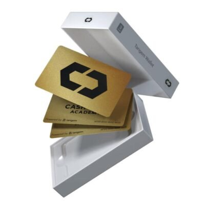 Portfel kryptowalutowy Tangem 2.0 x Cash Club Academy Wallet zestaw 3 kart (TG-CCLUB) Portfel kryptowalutowy Tangem 2.0 x Cash Club Academy Wallet zestaw 3 kart (TG-CCLUB)