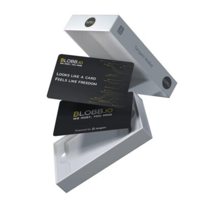 Portfel kryptowalutowy Tangem Wallet 2.0 x Blobb zestaw 2 kart (TG-BLOB)