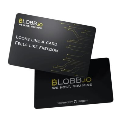 Portfel kryptowalutowy Tangem Wallet 2.0 x Blobb zestaw 2 kart (TG-BLOB) 2