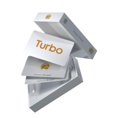 Portfel kryptowalutowy Tangem 2.0 x Turbo Wallet zestaw 3 kart (TG-TURBO) Portfel kryptowalutowy Tangem 2.0 x Turbo Wallet zestaw 3 kart (TG-TURBO)