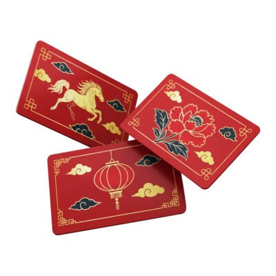 Portfel kryptowalutowy Tangem 2.0 x Lunar New Year Wallet zestaw 3 kart (TG-LUNAR)