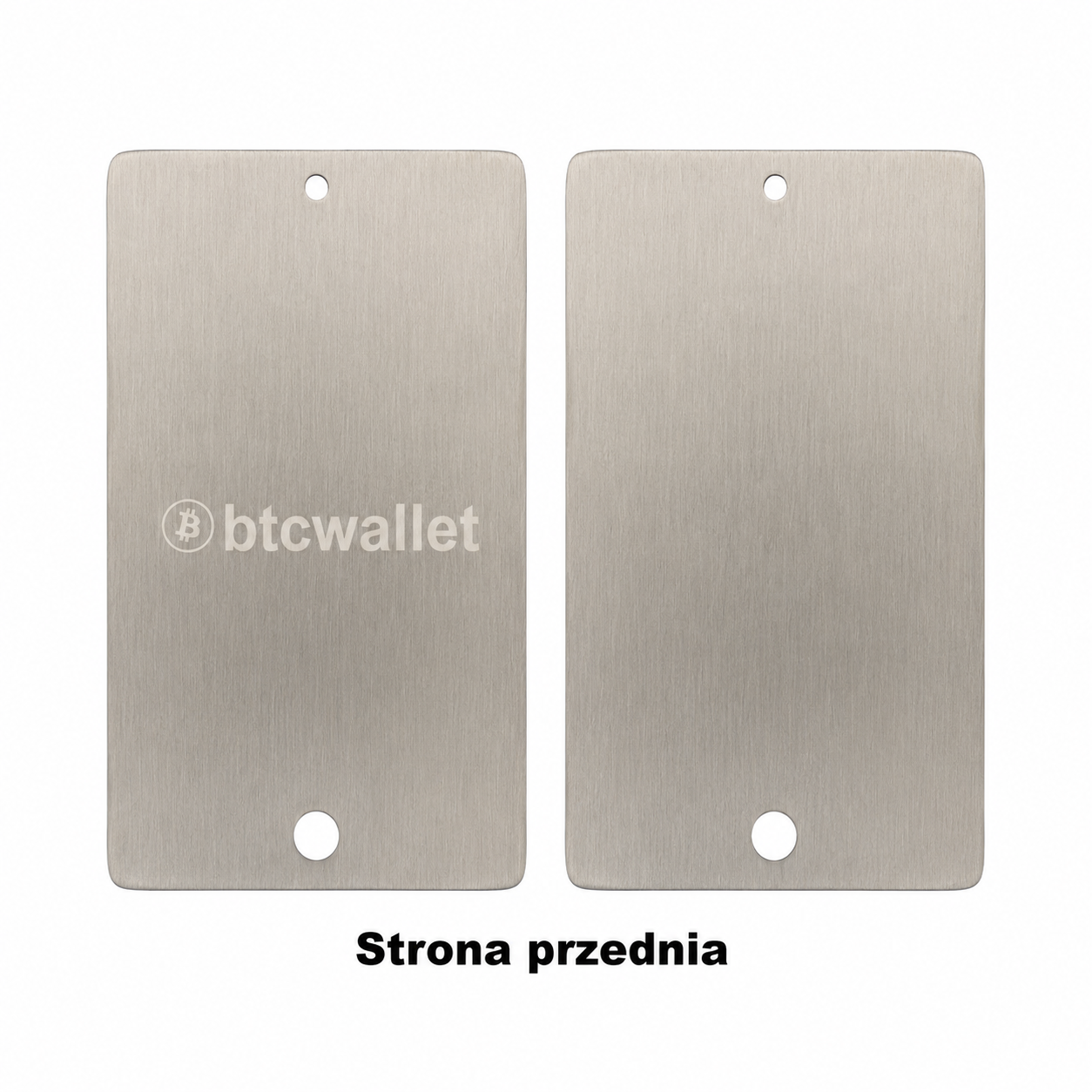 Metalowe płytki Btcwallet White Plate with Seals do przechowywania seed phrase 2 szt. + plomby + rysik grawerski 4 Metalowe płytki Btcwallet White Plate with Seals do przechowywania seed phrase 2 szt. + plomby + rysik grawerski 4